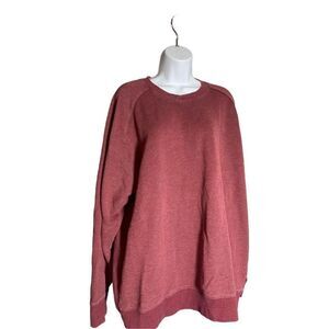 Gymshark by Greg Norman Women's Long Sleeves Crewneck Maroon Sweatshirt Size XXX